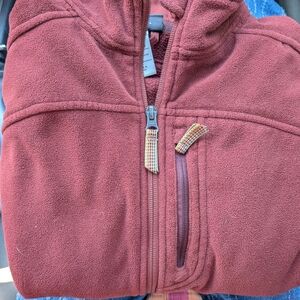 REI Kids Burgundy Fleece Jacket